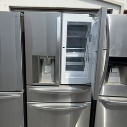 Lg French 5 Door Refrigerator Stainless Steel 