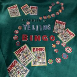 Bingo Sweatshirt Large 
