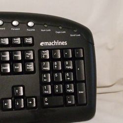 eMachines Full Size Keyboard KB-0108 Desktop PC Multimedia 