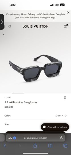 lv millionaire glasses