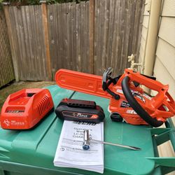 Echo DCS-2500T top handle chain saw w/12” bar battery and charger included (new)