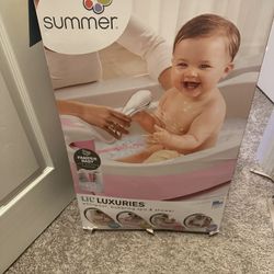 Pink Baby Bathtub 