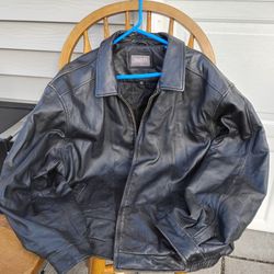 Three Different Leather Coats. 