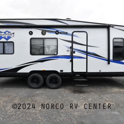 2020 Sandsport 2214 Toy hauler—14 Ft Of cargo! Front Bedroom