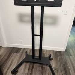 Adjustable Tv Stand On Wheels