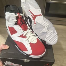 Carmine 6s Size 9.5 