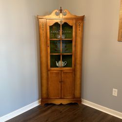 Antique Corner Cupboard (Rare)