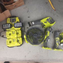 Ryobi tools Selling Together Or Separating 