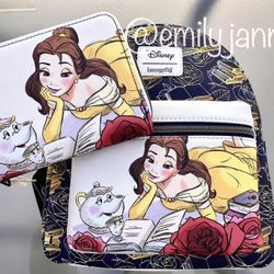 Beauty and The Beast Backpack Set 