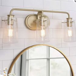 Bathroom Gold Vanity Light