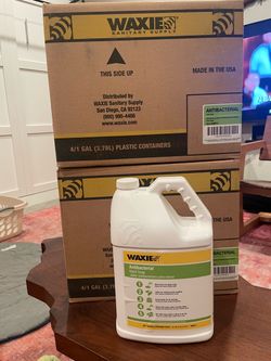 Waxie Antibacterial Hand Soap - 2 cases (8 1 gallon containers) - Brand New & Unopened