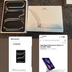 Apple iPad Pro 11-inch (M4) With Keyboard 