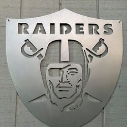 Raiders Aluminum sign 24x24