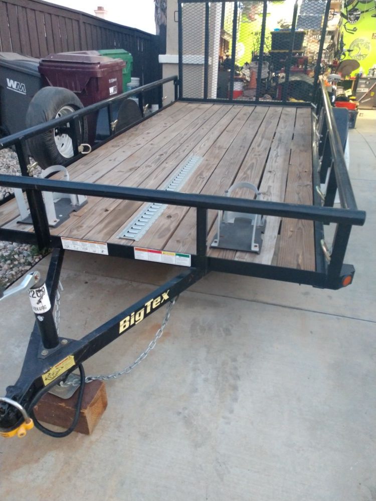 Big Tex utility trailer