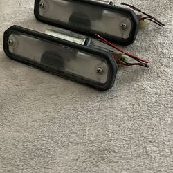 Ek Civic Oem Stanley Rear Lisense Plate Lights