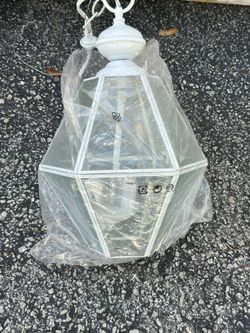 Hanging Light Fixture 18” 