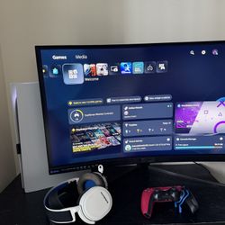 PS5/controller/Monitor/wireless Headset