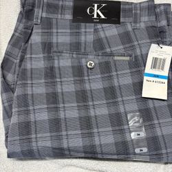 Two Pair Calvin Klein Men’s Lifestyle Flat Front Cargo Shorts 