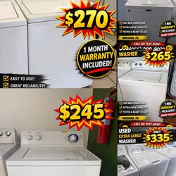 ‼️Manual Washers With Warranty 💰$50 Initial Payment 🚨