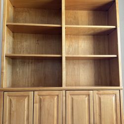 Wood Bookcase