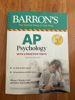 Barton’s AP Psychology Ninth Edition 