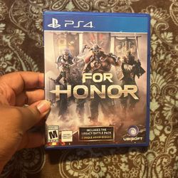 PS4 - For Honor (Includes The Legacy Battle Pack/ 3 Unique armor Designs) 