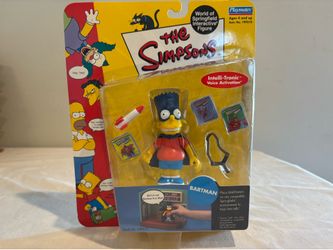 Bartman simpsons playmates figure