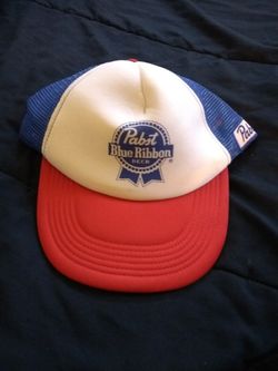 Pabst beer trucker hat