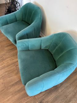 Velvet material Sitting CHAIRS