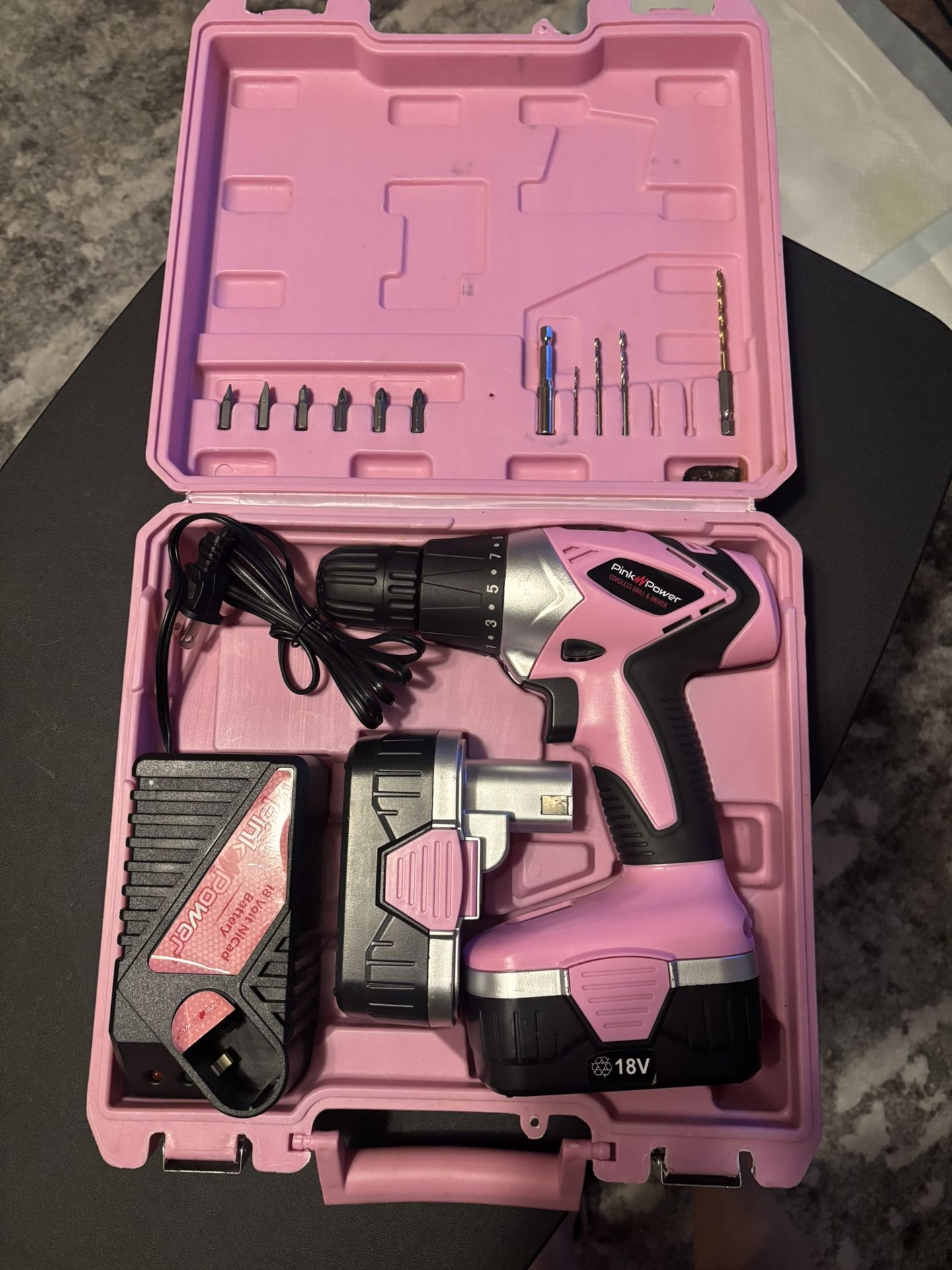 Pink Power Drill Set
