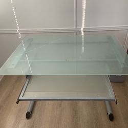 Glass Computer desk