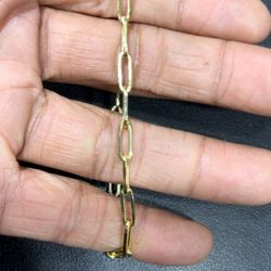Paper Clip Link Bracelet 