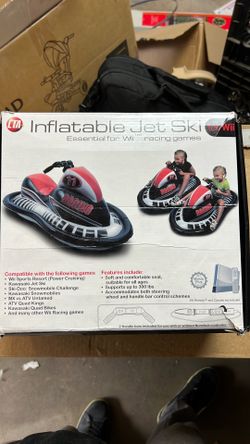 FREE Inflatable Jet Ski for Wii (In Box)