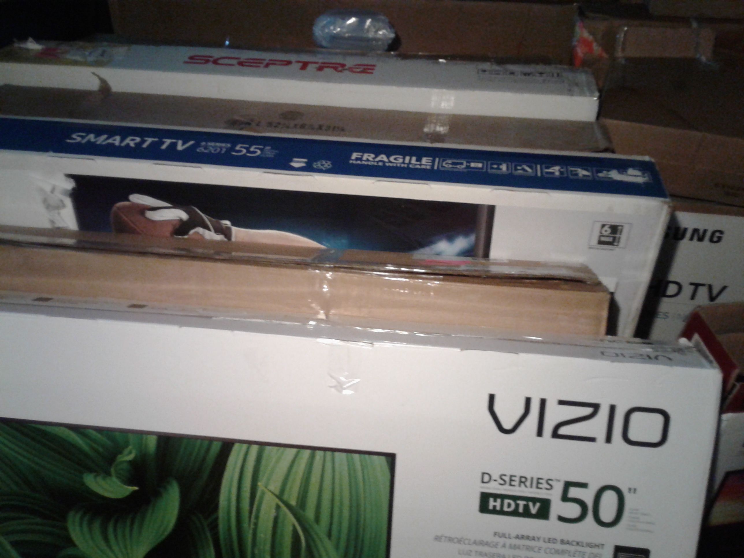 TVs from 65 and down