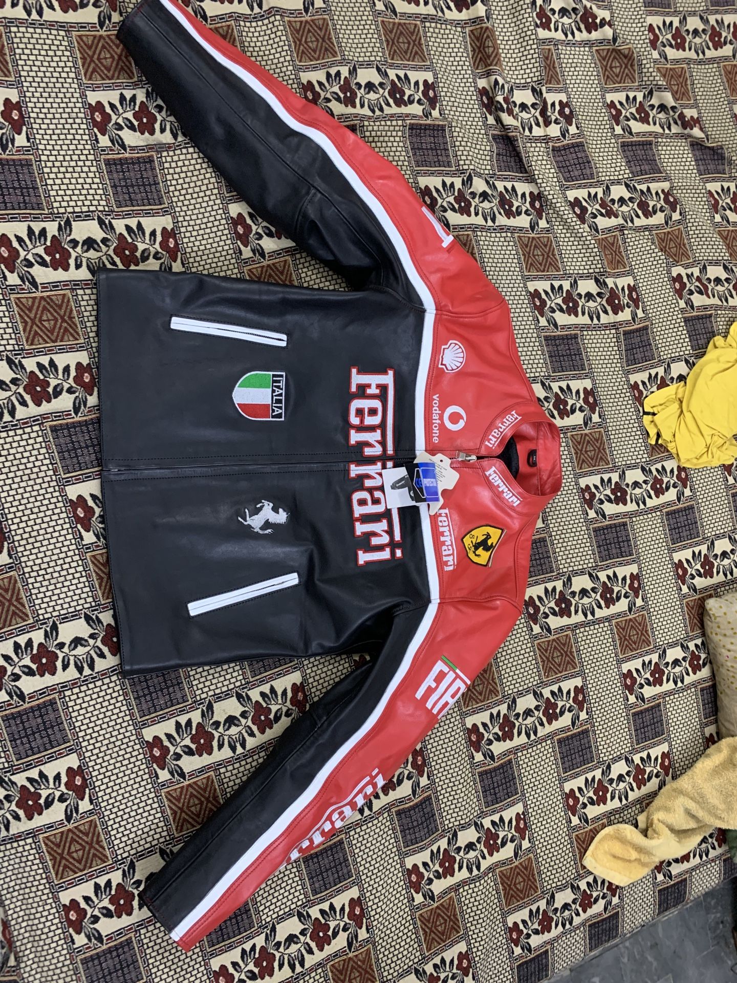 Ferrari Leather Unique Jacket