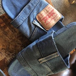 BRAND NEW JEAN SLIDES 