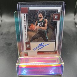 Shaedon Sharpe Optic Signature Series Rookie Autograph 
