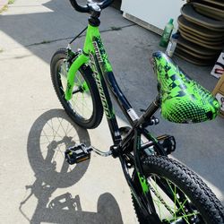 Schwinn Piston 16” Kids’ Bike-Green
