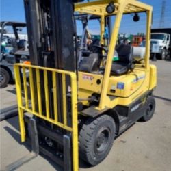 Used 2019 Hyster Warehouse Forklift Hyster H50XT 5000# Low Profile Only