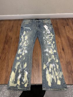 Purple Jeans Size 40 Stacked 