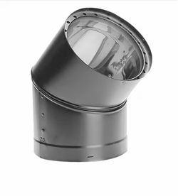 6in. Diameter 45° Double Wall Elbow