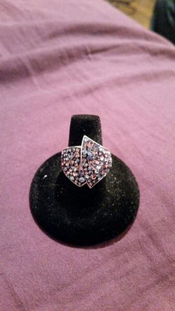 Beautiful Crystal Cluster Ring