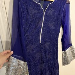 Pakistani Indian Dress Small Size 
