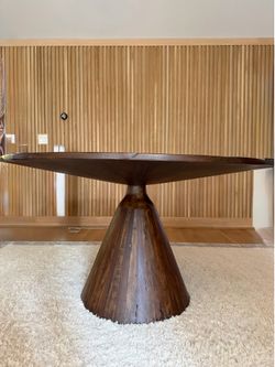 54” round dining table - Tanner Brown
