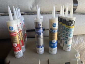 New tubes Caulking different ones