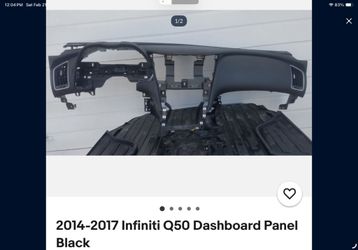 Infiniti Q50 Dashboard