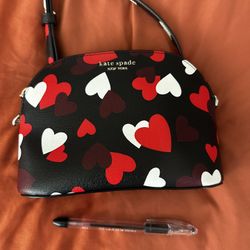 Kate Spade Purse With Hearts Like New Barely Used