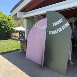 Large Plywood Backdrops