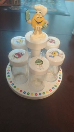 M&M's spice rack