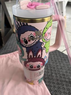 Labubu Tumbler 40 Oz Stanley Cup 